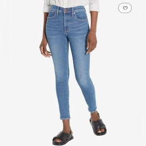 Madewell Skinny Jeans in Eardley Wash